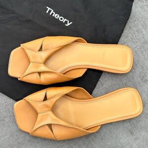 Theory Camel Women's Mules